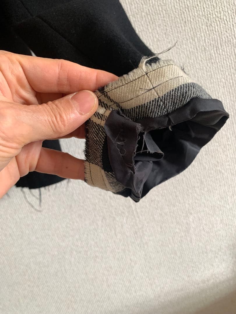 ヨウジヤマモト　黒のテーラードジャケット