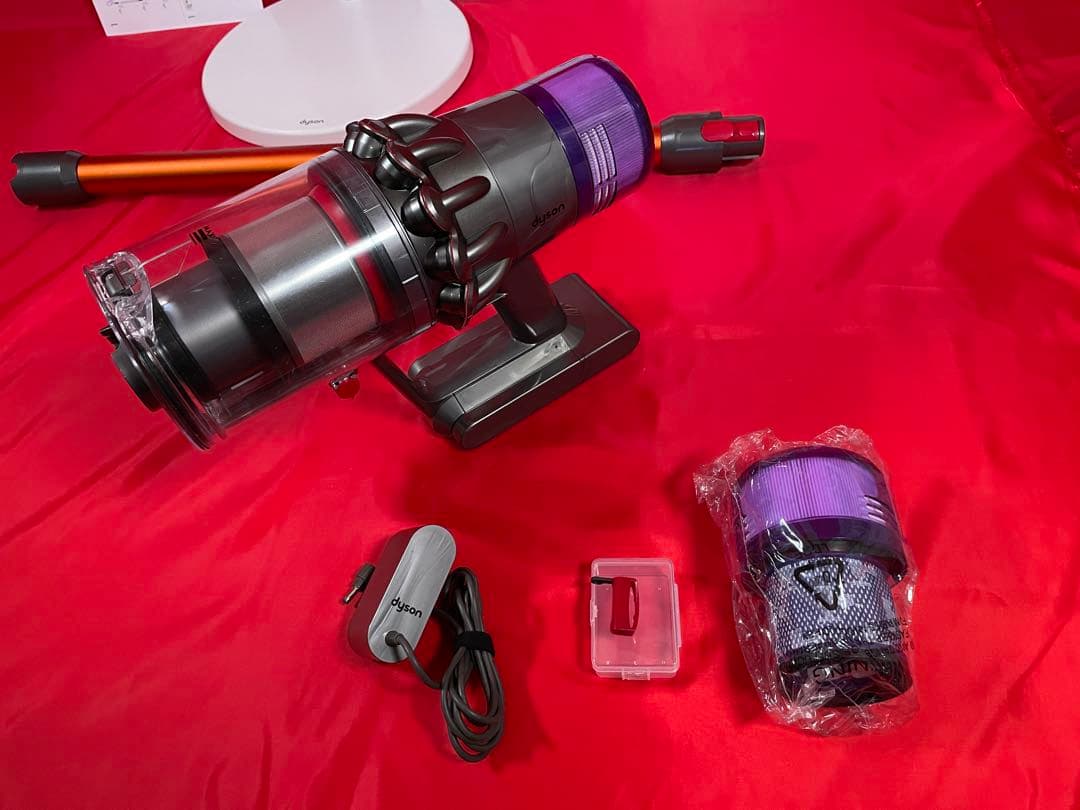ダイソン④SV14V11 純正スタンド 新品パイプ付　ヘッド選択式　補強トリガー