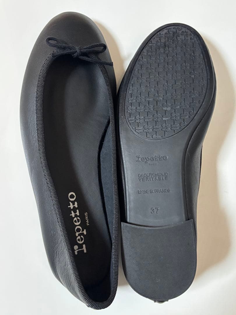 レペット LILI バレエシューズ BALLGOM Noir 37 フラット