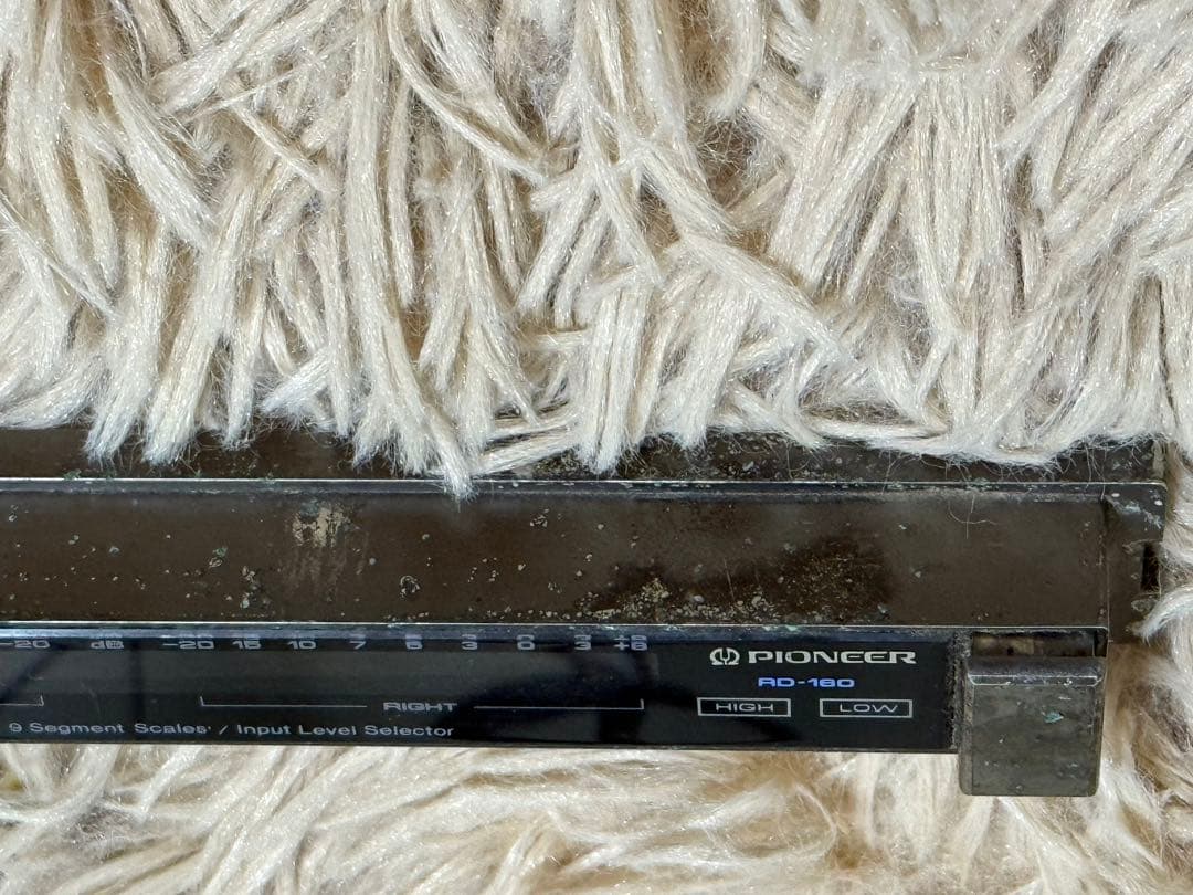 ⭐︎パイオニア⭐︎旧車⭐︎当時物⭐︎パワーレベル⭐︎ＲＤ-１６０⭐︎