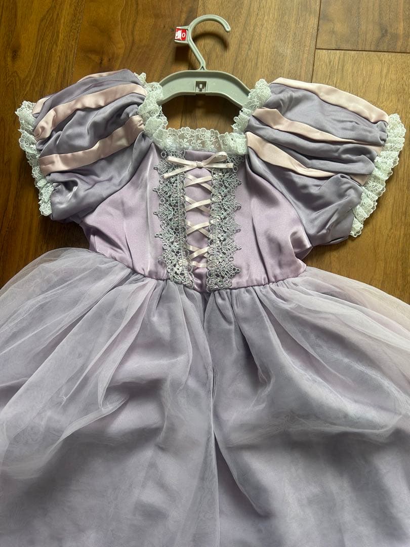 【新品】ラプンツェル　ドレス　コトリ　110cm