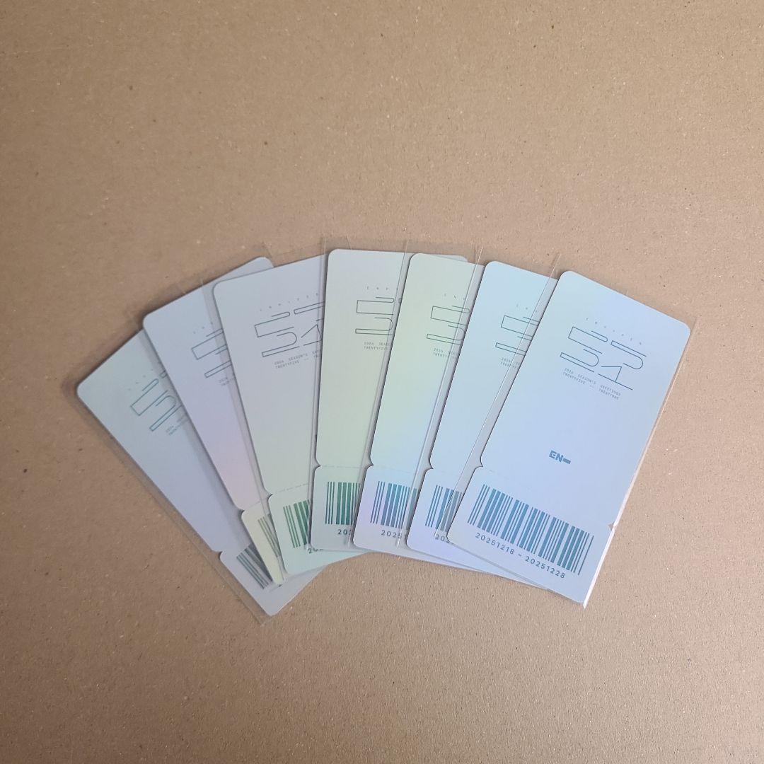 ENHYPEN エナプ シーグリ 購入特典 フォト チケット 2026 韓国