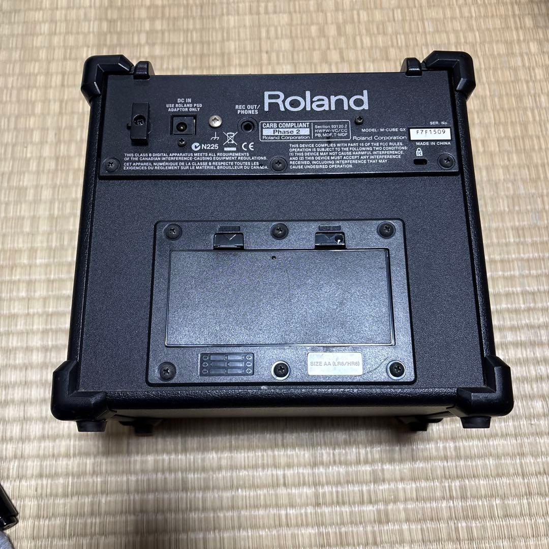 Roland Micro Cube GX アンプ(説明書付き)