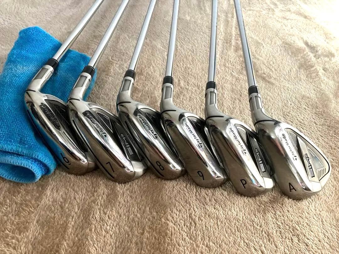 SIM2 MAX アイアンセット 6本セット スチールシャフト　フレックスS