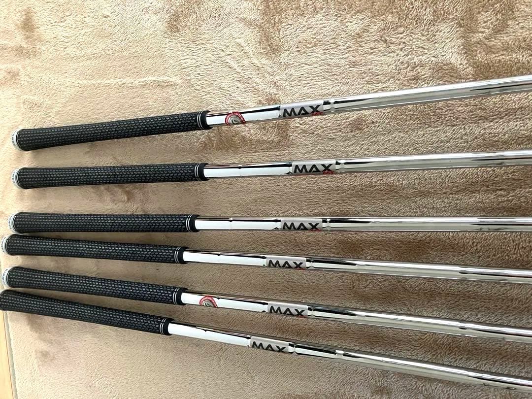 SIM2 MAX アイアンセット 6本セット スチールシャフト　フレックスS