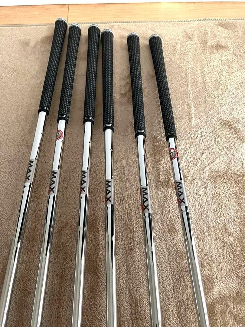 SIM2 MAX アイアンセット 6本セット スチールシャフト　フレックスS