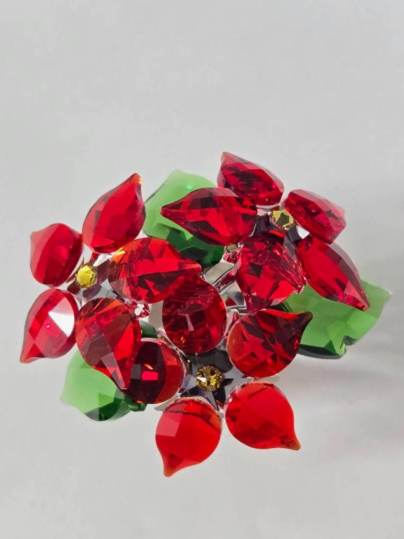 Swarovski クリスタル ポインセチア