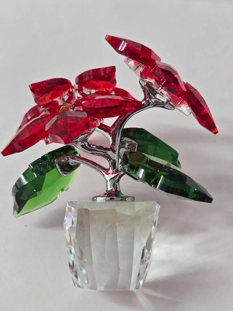 Swarovski クリスタル ポインセチア