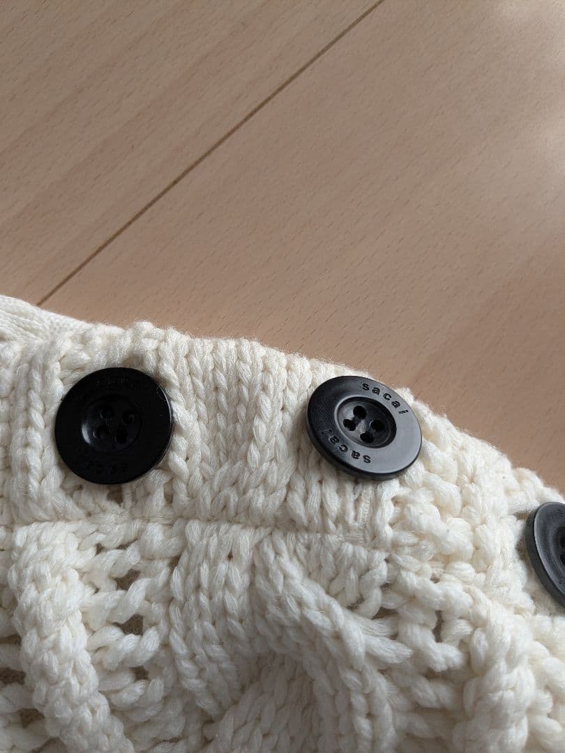 【希少_数回着用のみ_極美品】sacai サカイ ニット セーター