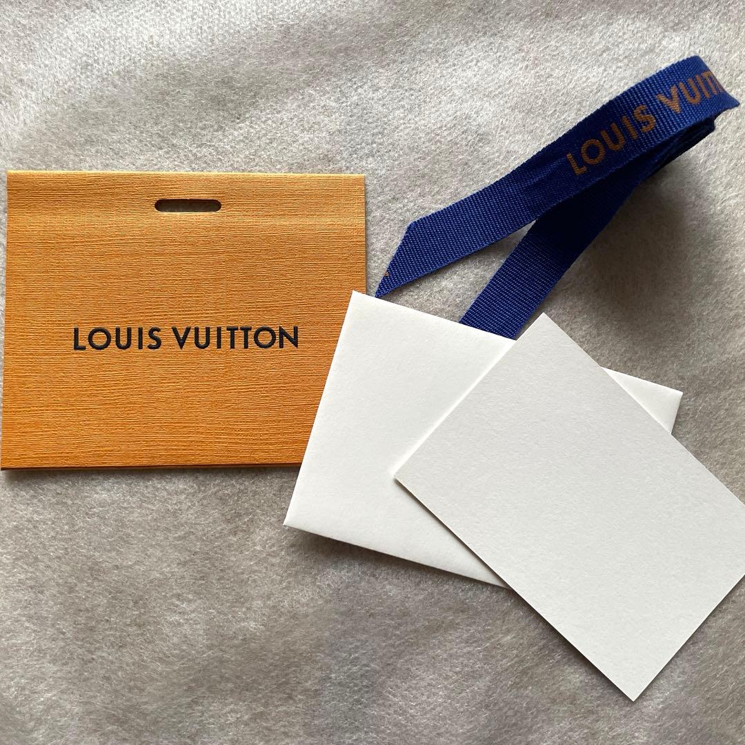 【専用・新品】LOUIS VUITTON ネクタイピン　紙袋　リボン　カード2枚