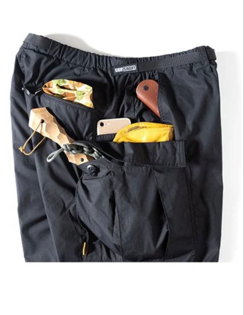 GRIP SWANY ブッシュパンツ ブラック 25AW Mサイズ