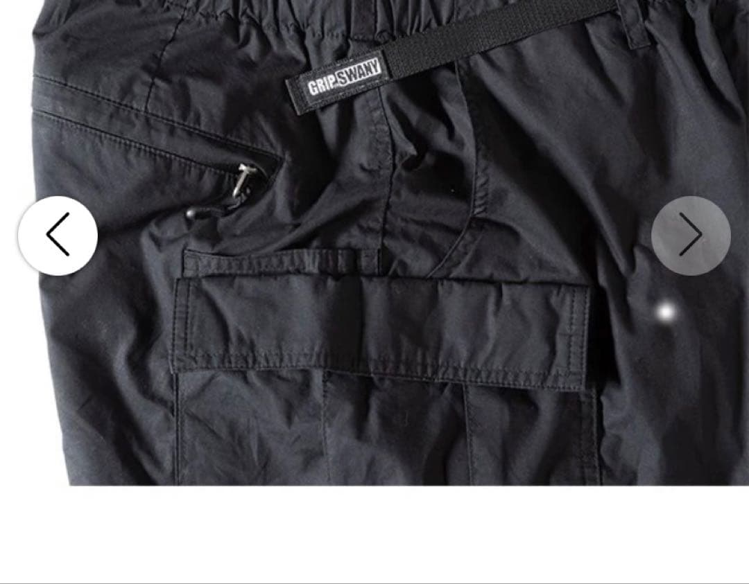GRIP SWANY ブッシュパンツ ブラック 25AW Mサイズ