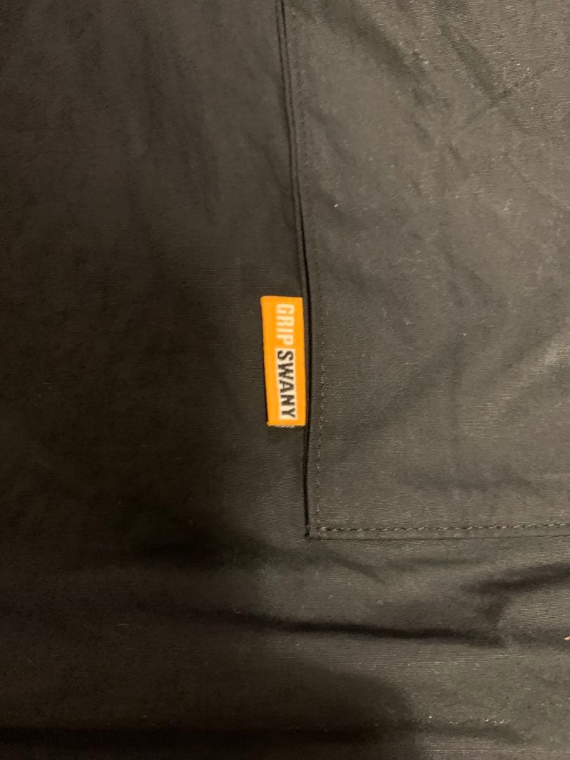 GRIP SWANY ブッシュパンツ ブラック 25AW Mサイズ