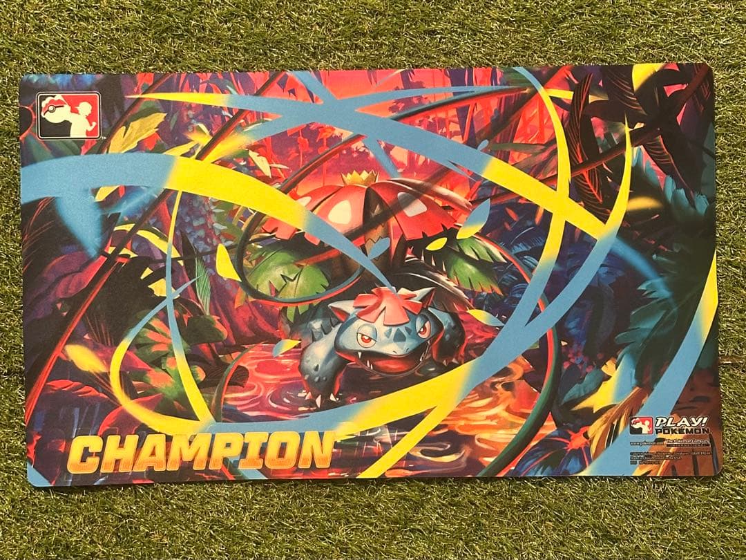 希少　メガフシギバナ リージョナル プレイマット ポケモンカード 公式品