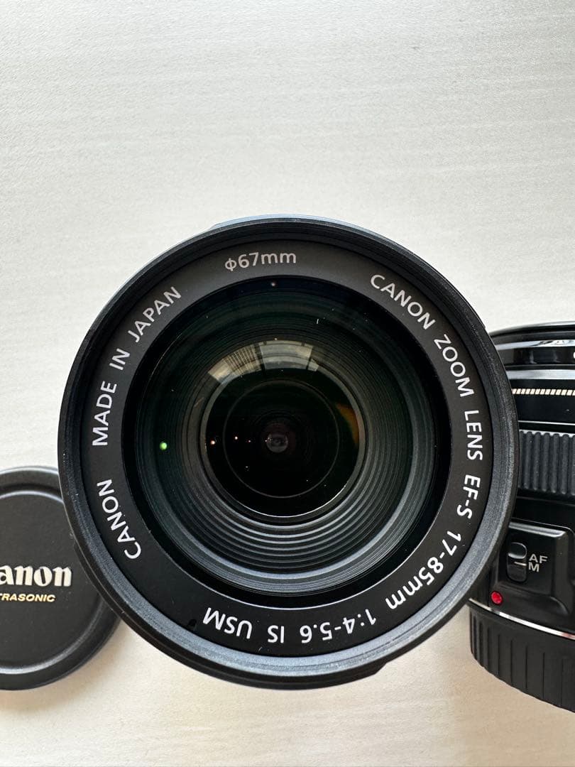 Canon EF-S 17-85mm & EF 100mm レンズセット