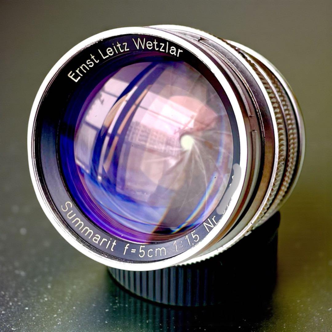 【2026年2月OH済票付】Leica Summarit 50mm f1.5