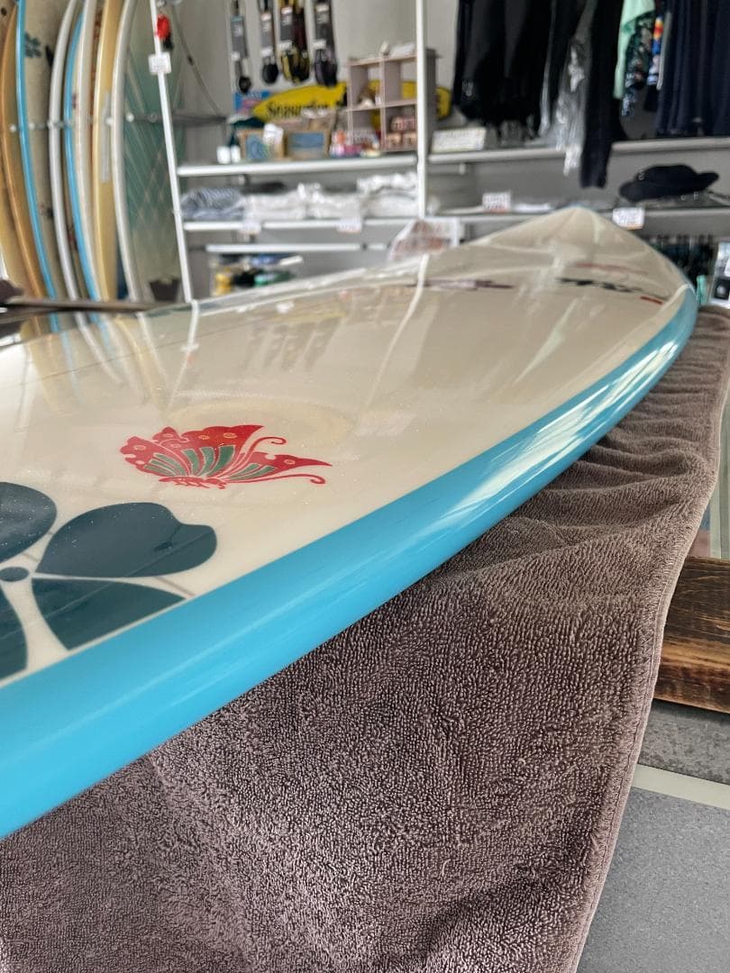 【配送料込】和柄サーフボード　天真爛漫 5'10 ディスプレイにも最適