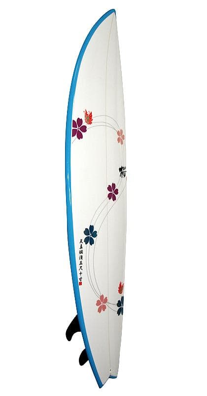 【配送料込】和柄サーフボード　天真爛漫 5'10 ディスプレイにも最適