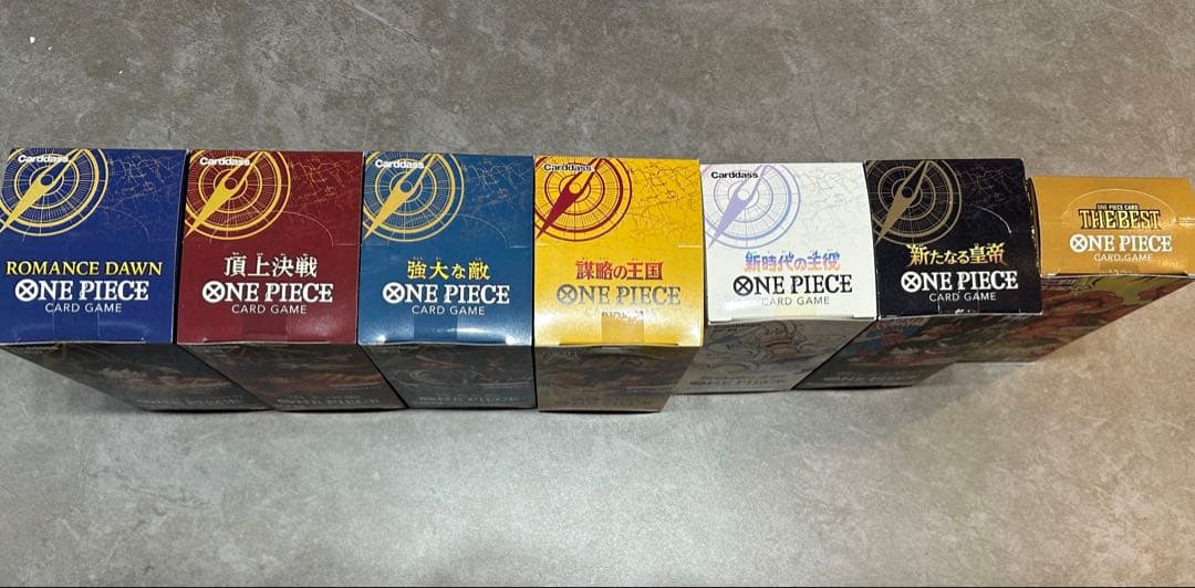 【ワンピース カード】未開封　テープ付き　7BOXセット