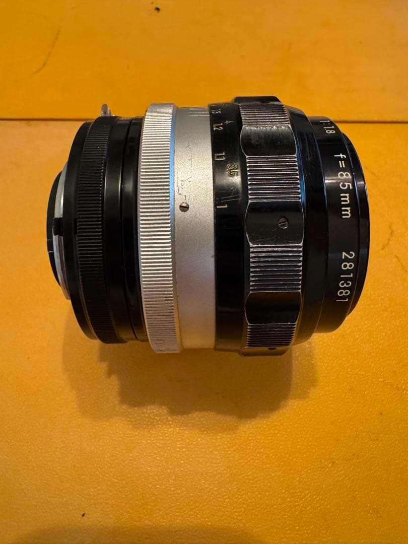 NIKON NIKKOR-H AUTO 85mm F1.8 ニコンカメラ レンズ