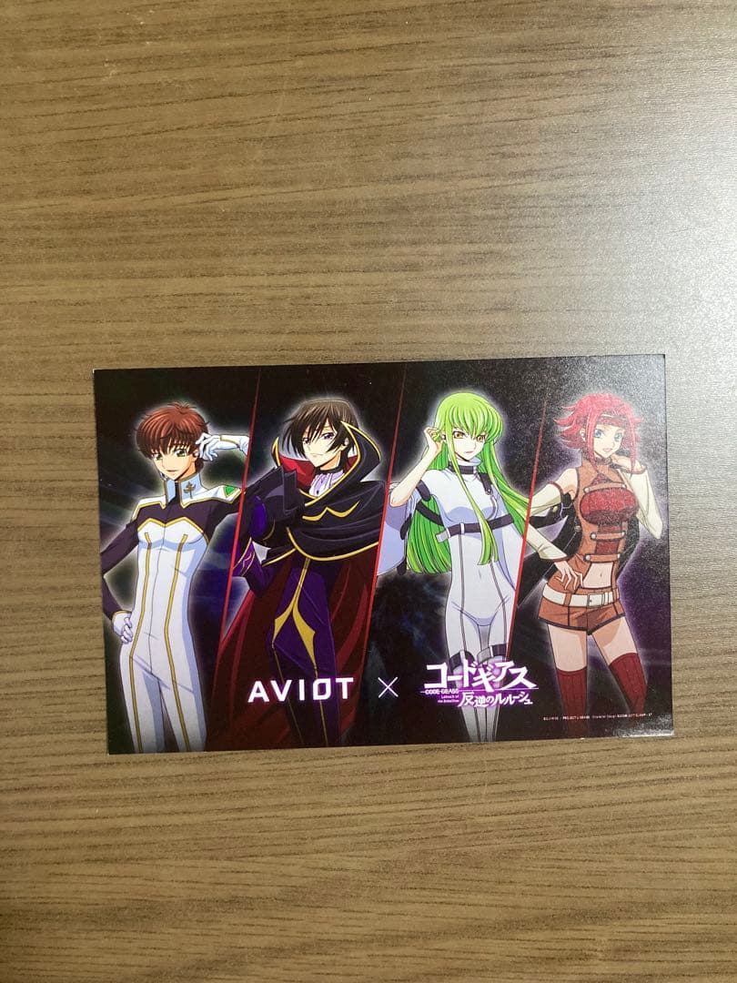 AVIOT × コードギアス ワイヤレスイヤホン 限定コラボ　欠品なし
