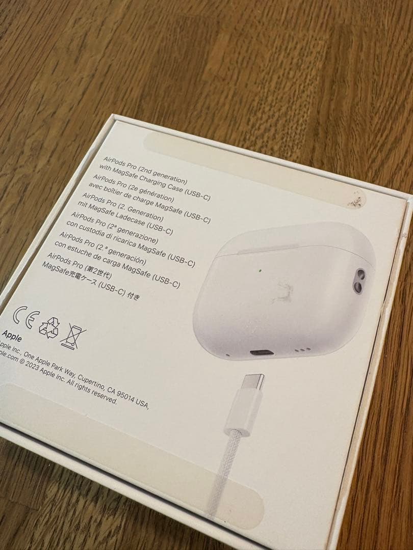 AirPods Pro (第2世代) 本体 USB-C接続