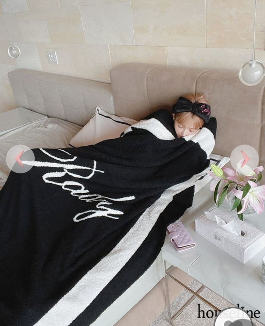 Radyカシミヤタッチブランケット シングルサイズ