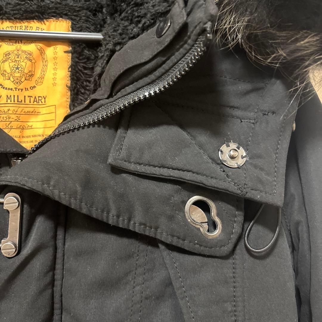 SLY N3B ブラック モッズコート　Mサイズ