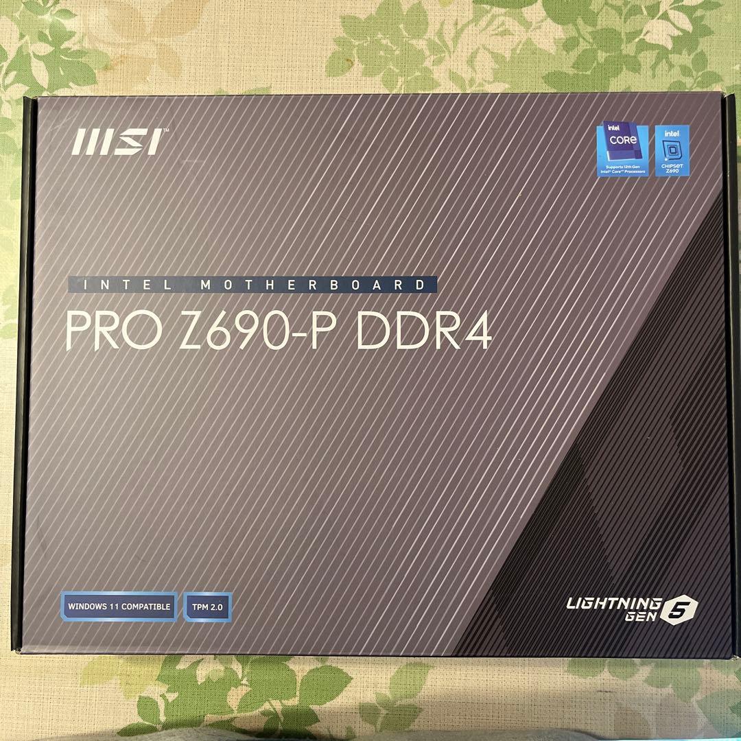 MSI PRO Z690-P DDR4 マザーボード