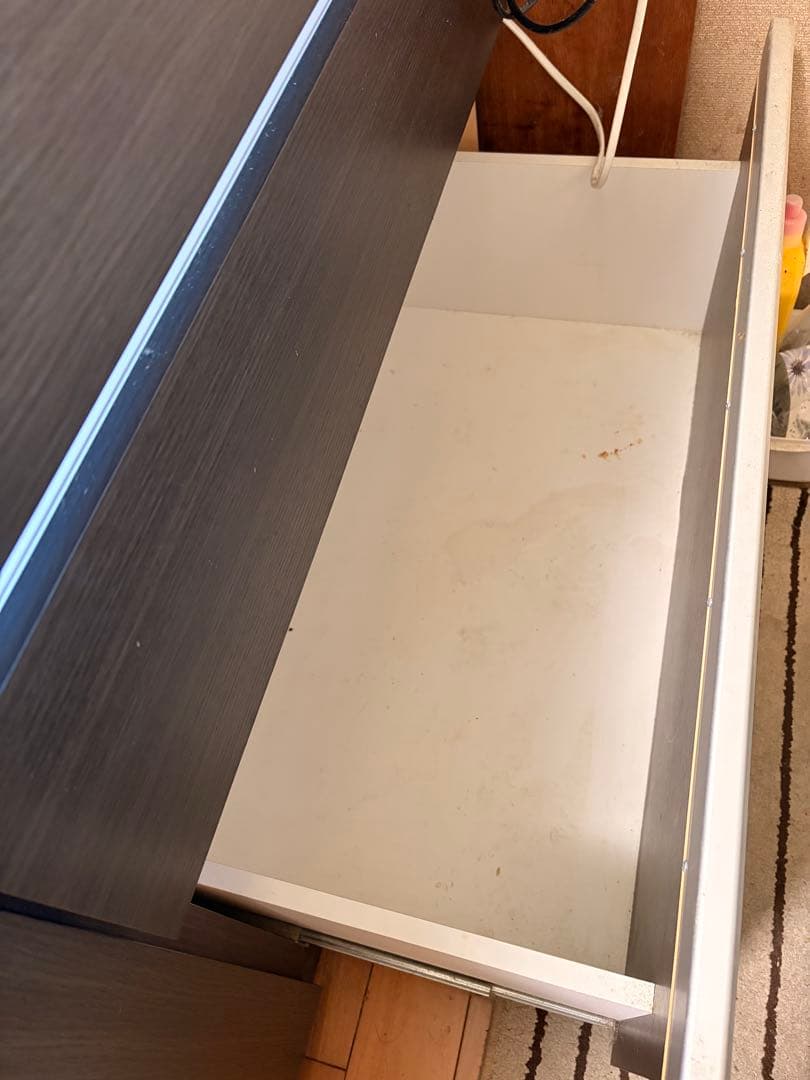 ニトリ　ダークブラウン キッチンカウンター