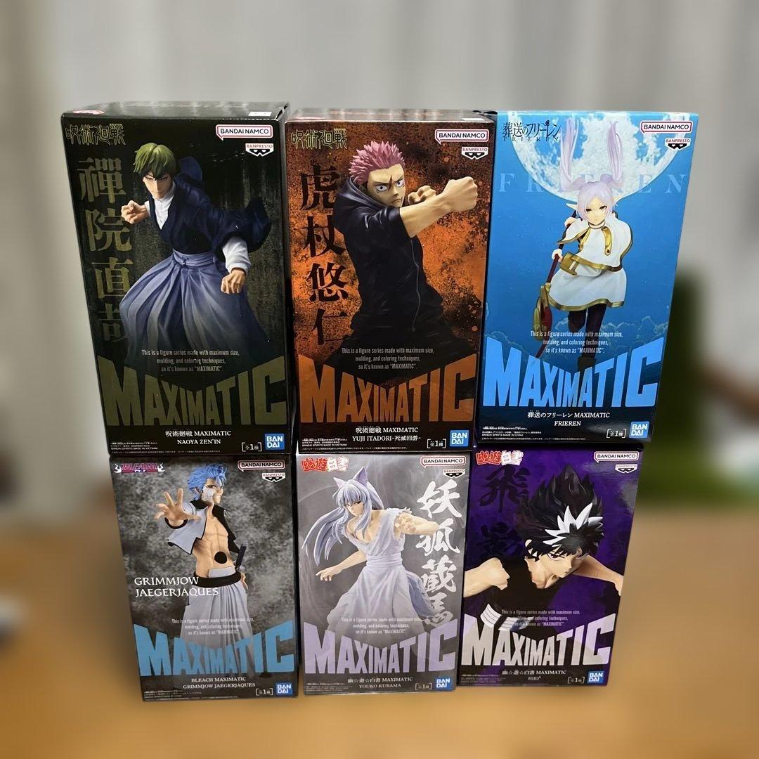 MAXIMATIC 新作含むプライズフィギュア 6種セット