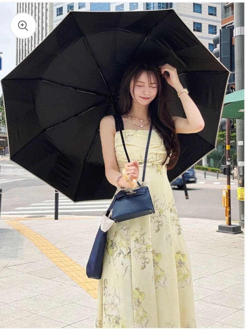 完全遮光 100% 晴雨兼用日傘　しーちゃん　成瀬愛里