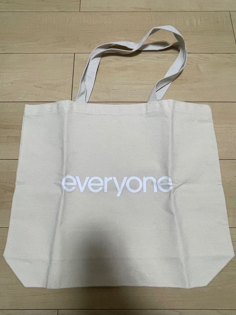 everyone トートバッグ