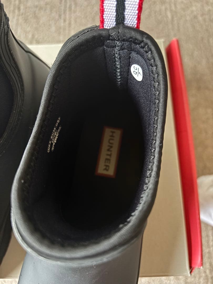 ハンター（Hunter）レインブーツ プレイ ネオプレーン チェルシー　UK5