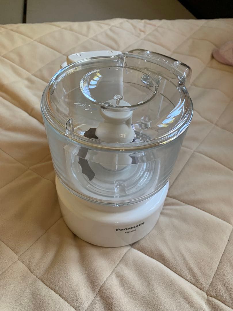 新品Panasonic MK -k61Wフードプロセッサーホワイト