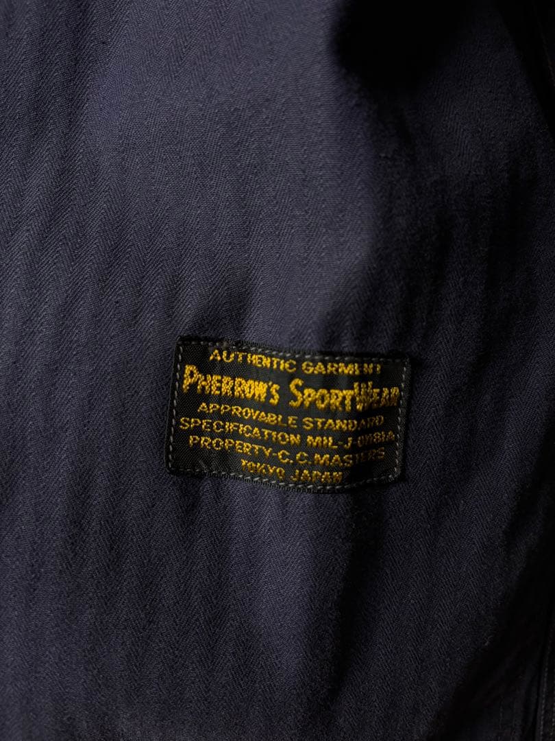 PHERROW'S ミリタリー海兵隊(USMC)ヘリンボーンカバーオール