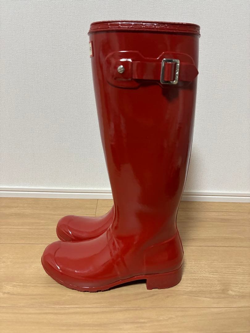 Hunter ハンター　長靴　レッド　赤　UK4