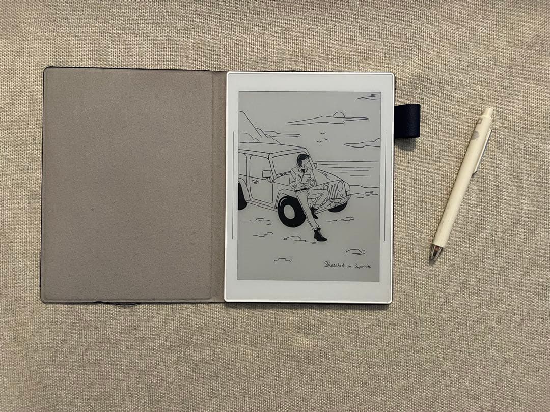 【美品】SupernoteNomadA6X2本体＋スタイラスペン＋箱・ケーブル付