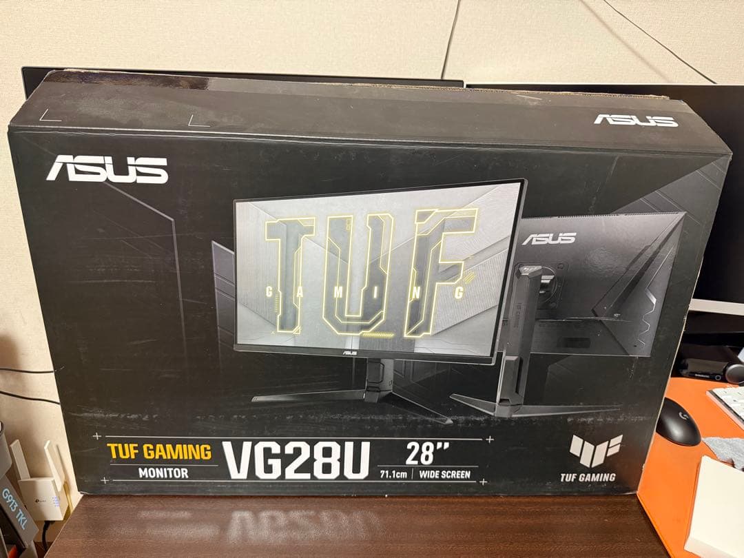 ディスプレイ・モニター本体 ASUS TUF Gaming VG28UQL1A 4K 144hz