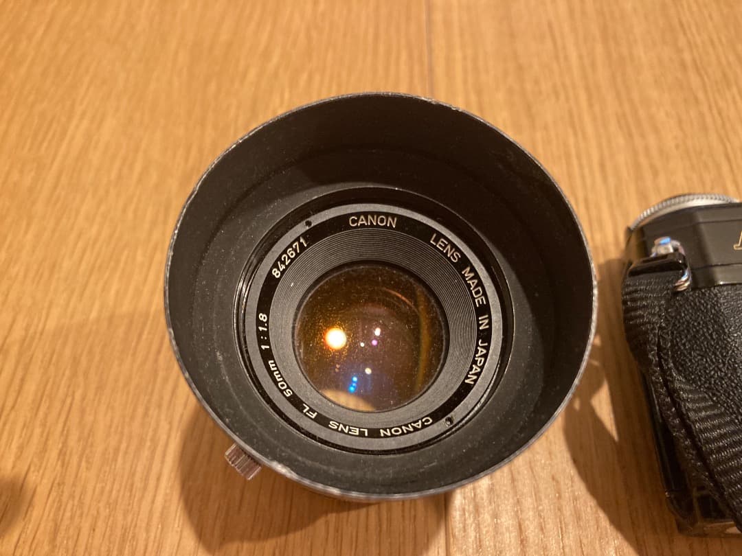 Canon AE-1 フィルム一眼レフカメラ+レンズ 50mm+レンズ 24mm