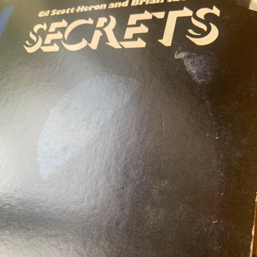 洋楽 Gil Scott-Heron - Secrets(1978 LP)