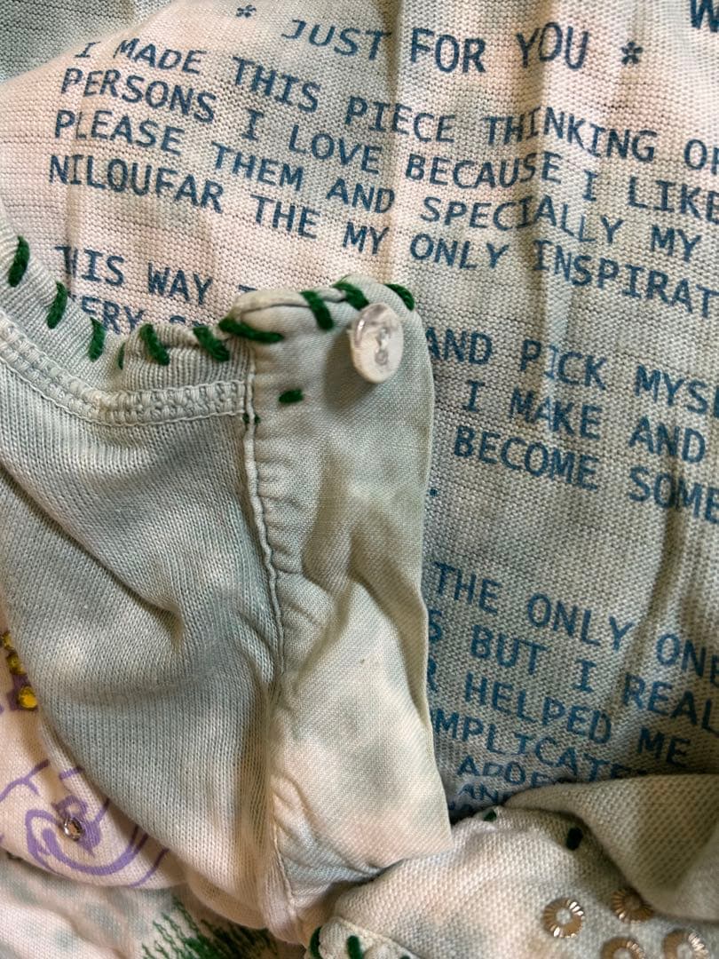 中国長城　KANSAS タイダイ染め チュニック