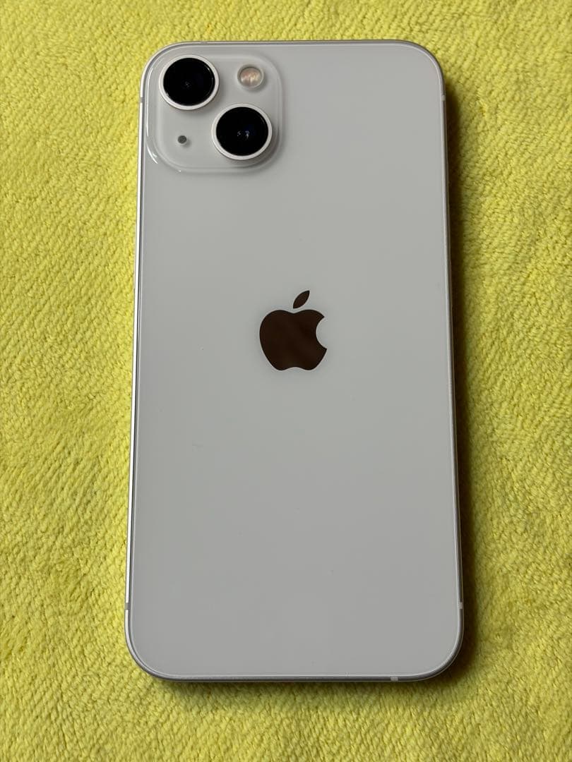 Apple iPhone 13 ホワイト 本体　バッテリー新品