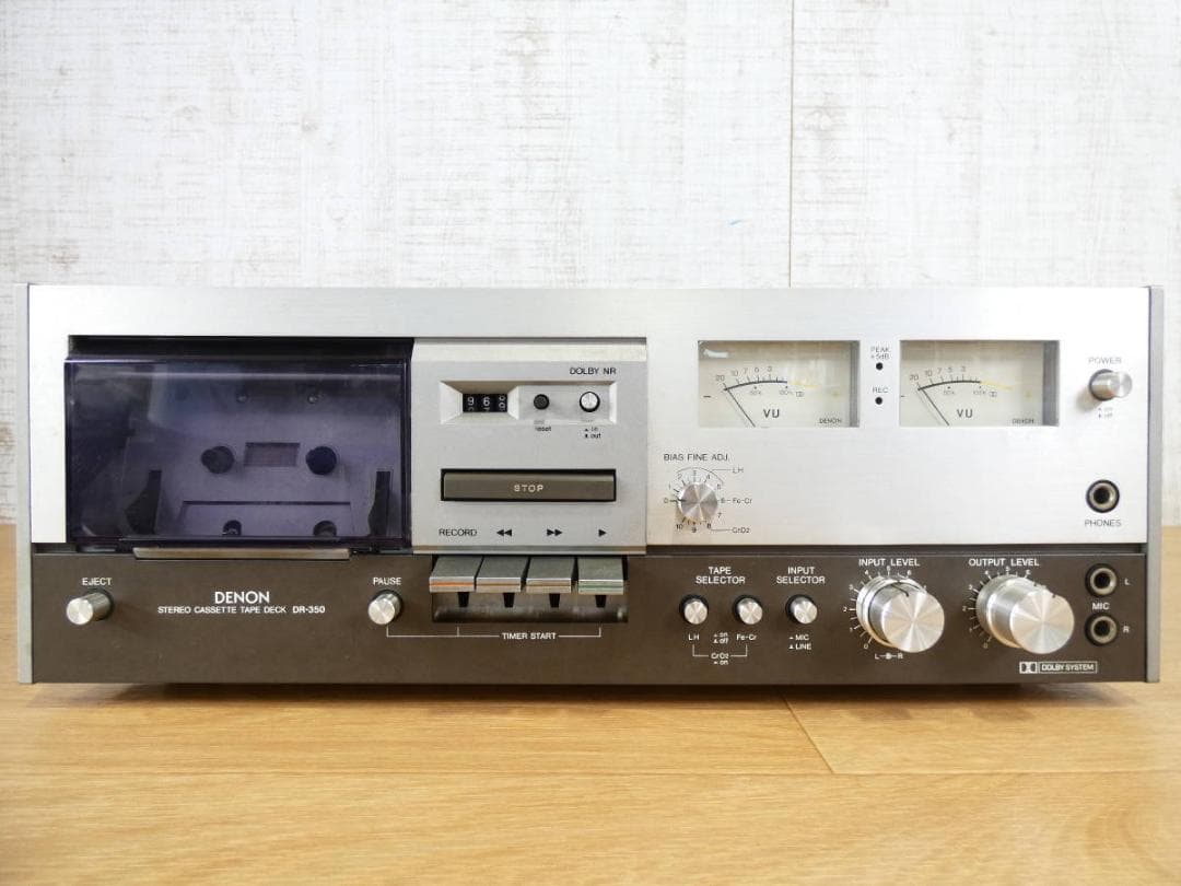 DENON ステレオカセットデッキ DR-350