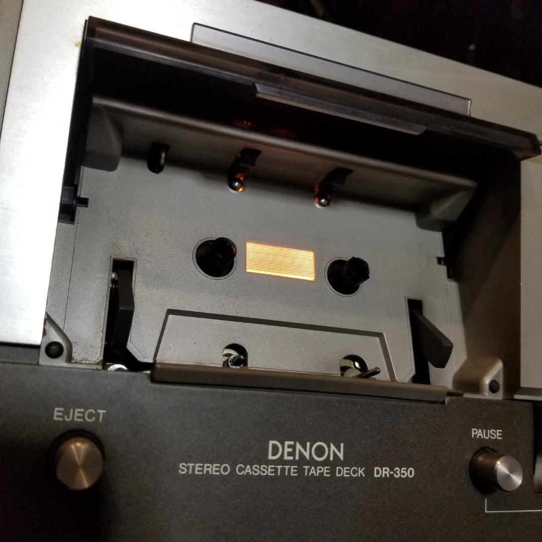 DENON ステレオカセットデッキ DR-350
