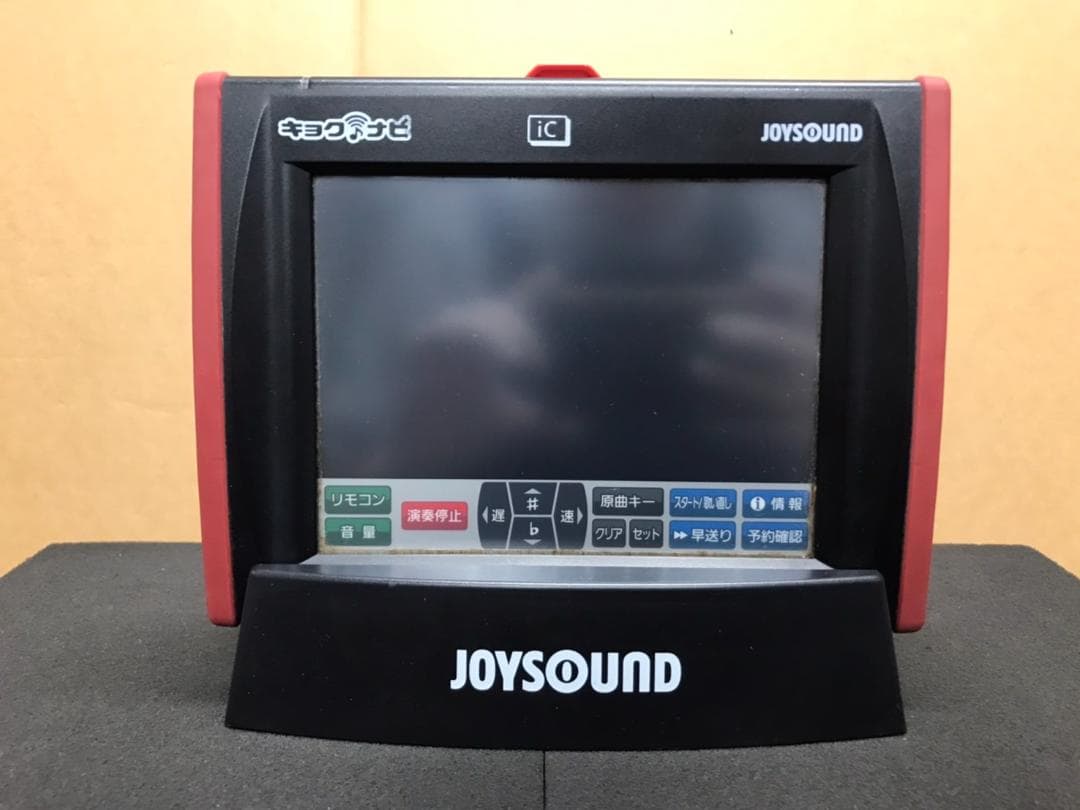 お4　未清掃特価 キョクナビ JR-300BK＋充電器 JS-WX設定