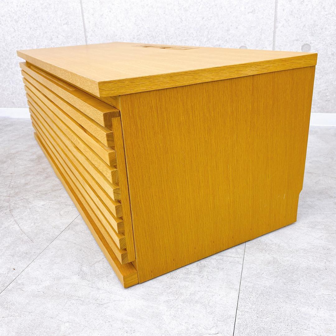 【大塚家具】テレビボード ナラ材 幅120.5cm ローボード AVボード