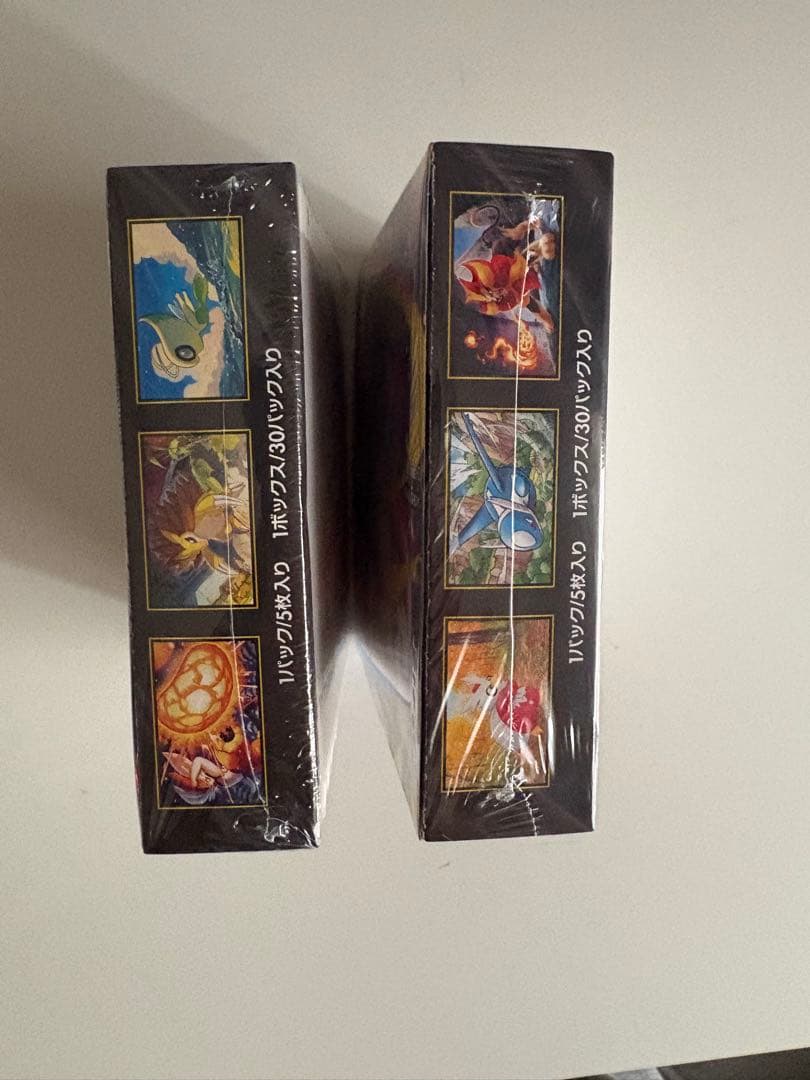 ポケモンカード メガブレイブ メガシンフォニア 各1BOX シュリンク付き