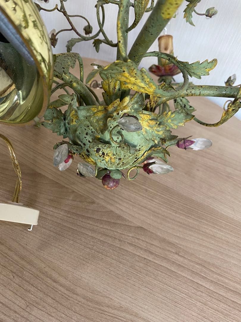 De Luce ド・ルーチェ シャンデリア　5灯　植物　アンティーク