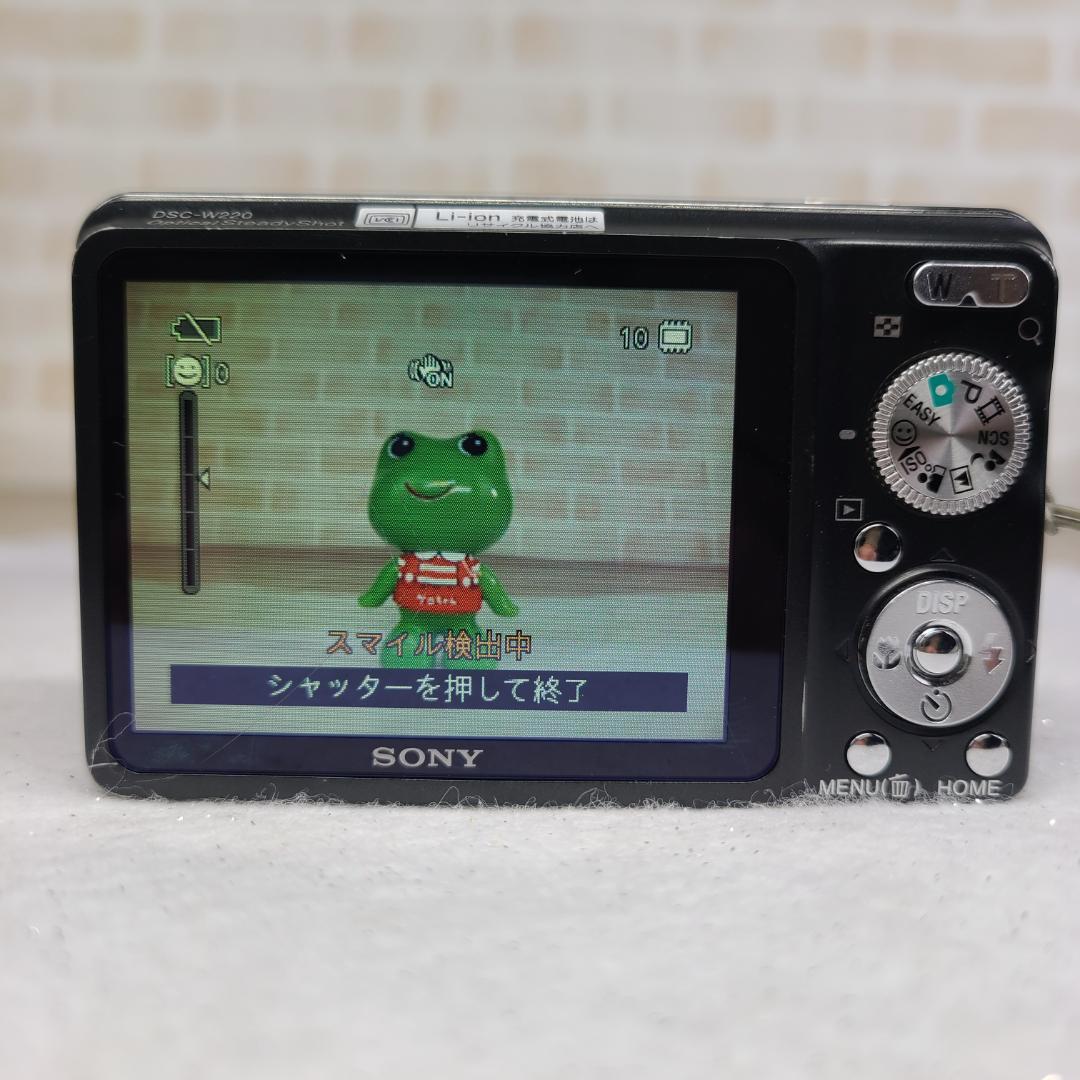 SONY デジカメ Cyber-shot DSC-W220 コンデジ